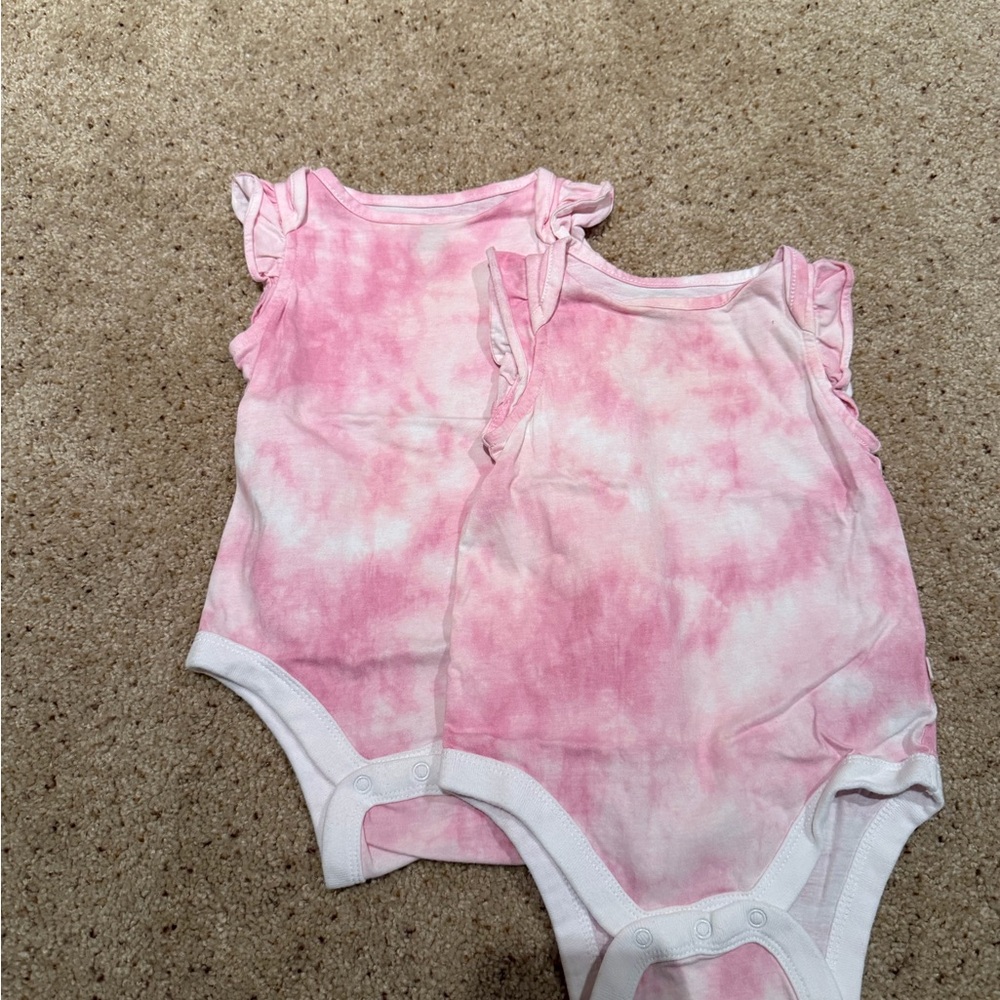 Baby GAP Ruffle Tank Bodysuit Bundle - Picture 3 of 6